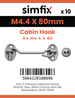 Simfix product label - 8650A44480-T