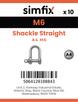 Simfix product label - 8746A406-D