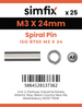 Simfix product label - 8750A103024-D