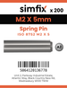 Simfix product label - 8752A202005-T