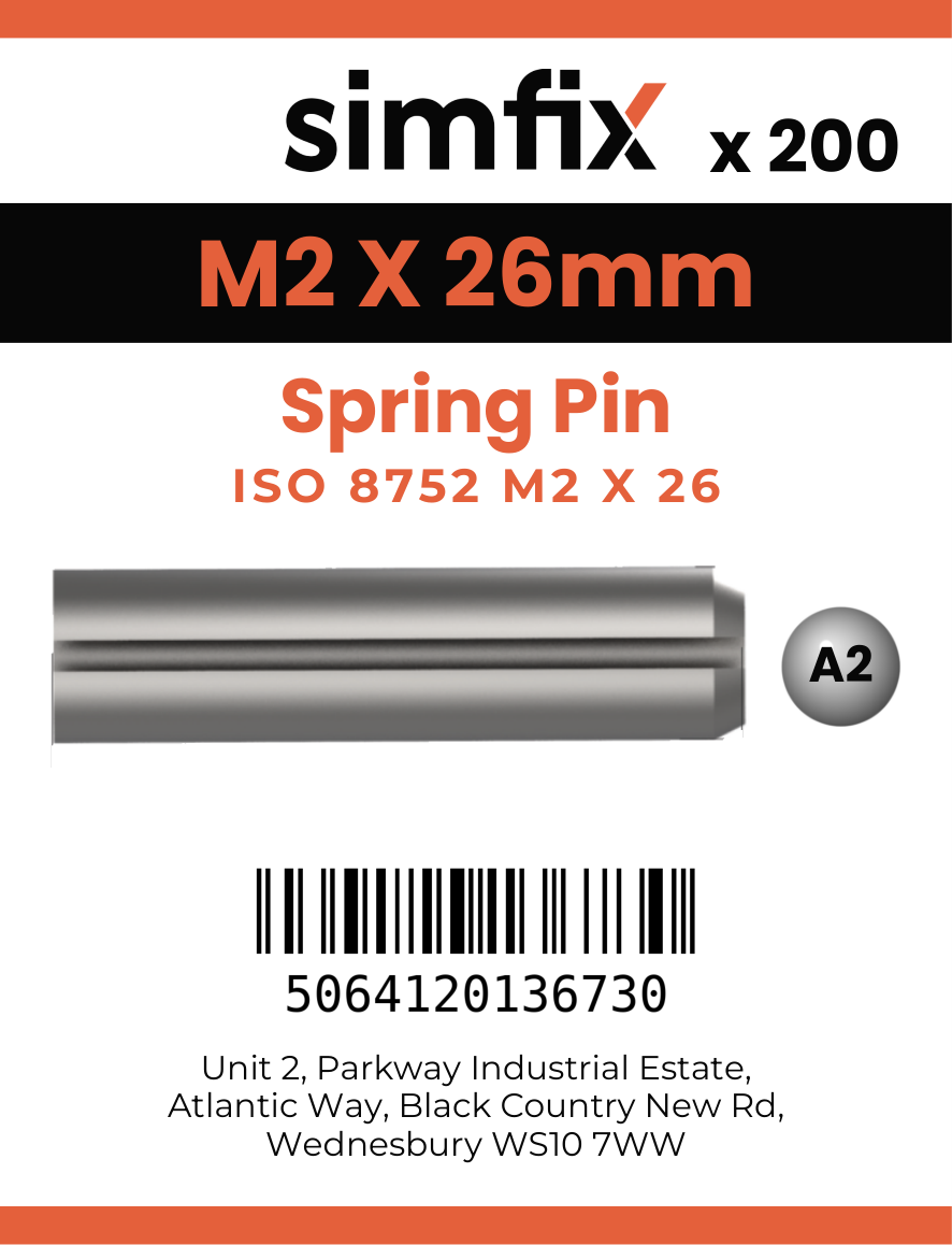 Simfix product label - 8752A202026-T