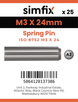 Simfix product label - 8752A203024-D