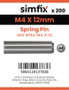 Simfix product label - 8752A204012-T