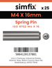 Simfix product label - 8752A204016-D