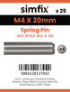 Simfix product label - 8752A204020-D