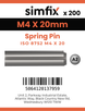 Simfix product label - 8752A204020-T