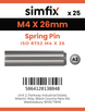Simfix product label - 8752A204026-D