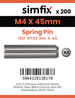 Simfix product label - 8752A204045-T