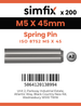 Simfix product label - 8752A205045-T