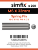 Simfix product label - 8752A206032-T