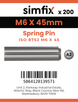 Simfix product label - 8752A206045-T