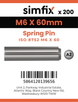 Simfix product label - 8752A206060-T