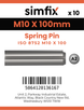 Simfix product label - 8752A210100-D