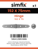 Simfix product label - 8858A415275-D