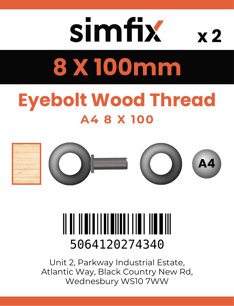 Simfix product label - 8974A408100-D