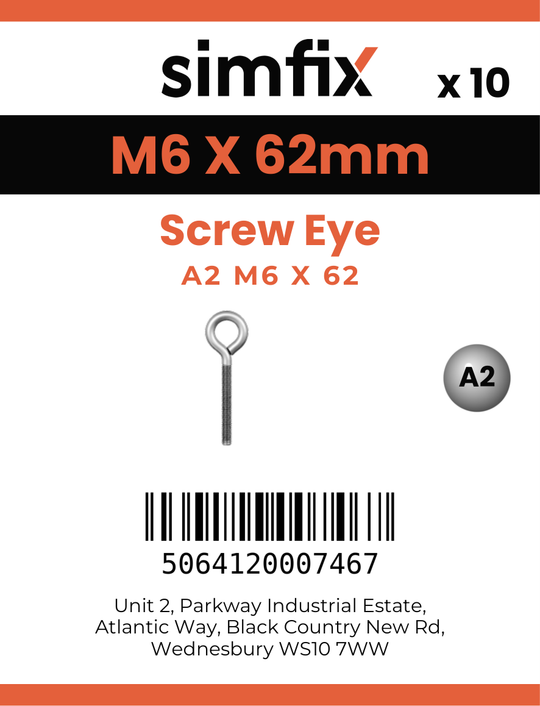 Simfix product label - 8976A206060-D