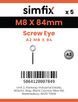 Simfix product label - 8976A208084-D