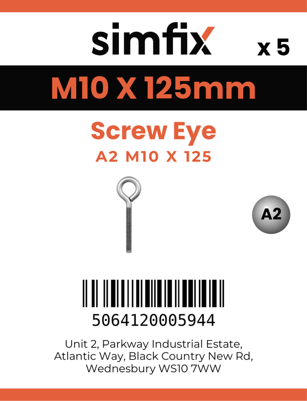 Simfix product label - 8976A210125-D