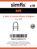Simfix product label - 8979A40808-T
