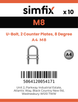 Simfix product label - 8979A40808-T