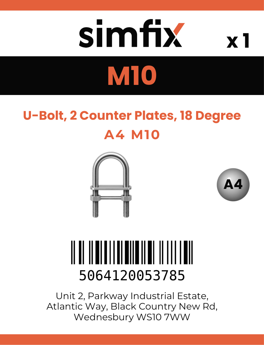 Simfix product label - 8979A41018-D