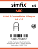 Simfix product label - 8979A41018-T
