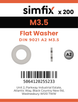 Simfix product label - 9021A2037-T