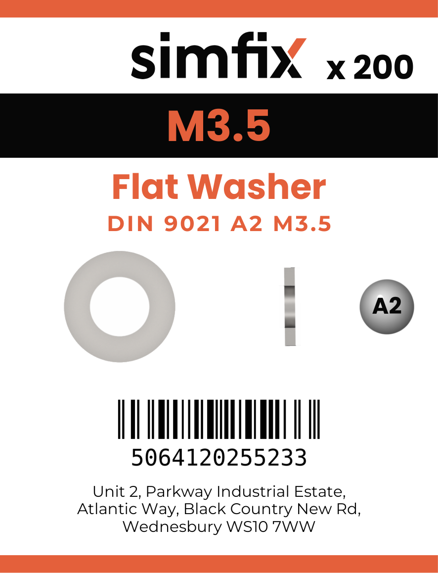 Simfix product label - 9021A2037-T