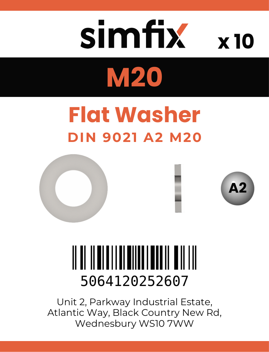 Simfix product label - 9021A2220-D