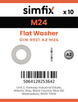 Simfix product label - 9021A2260-D