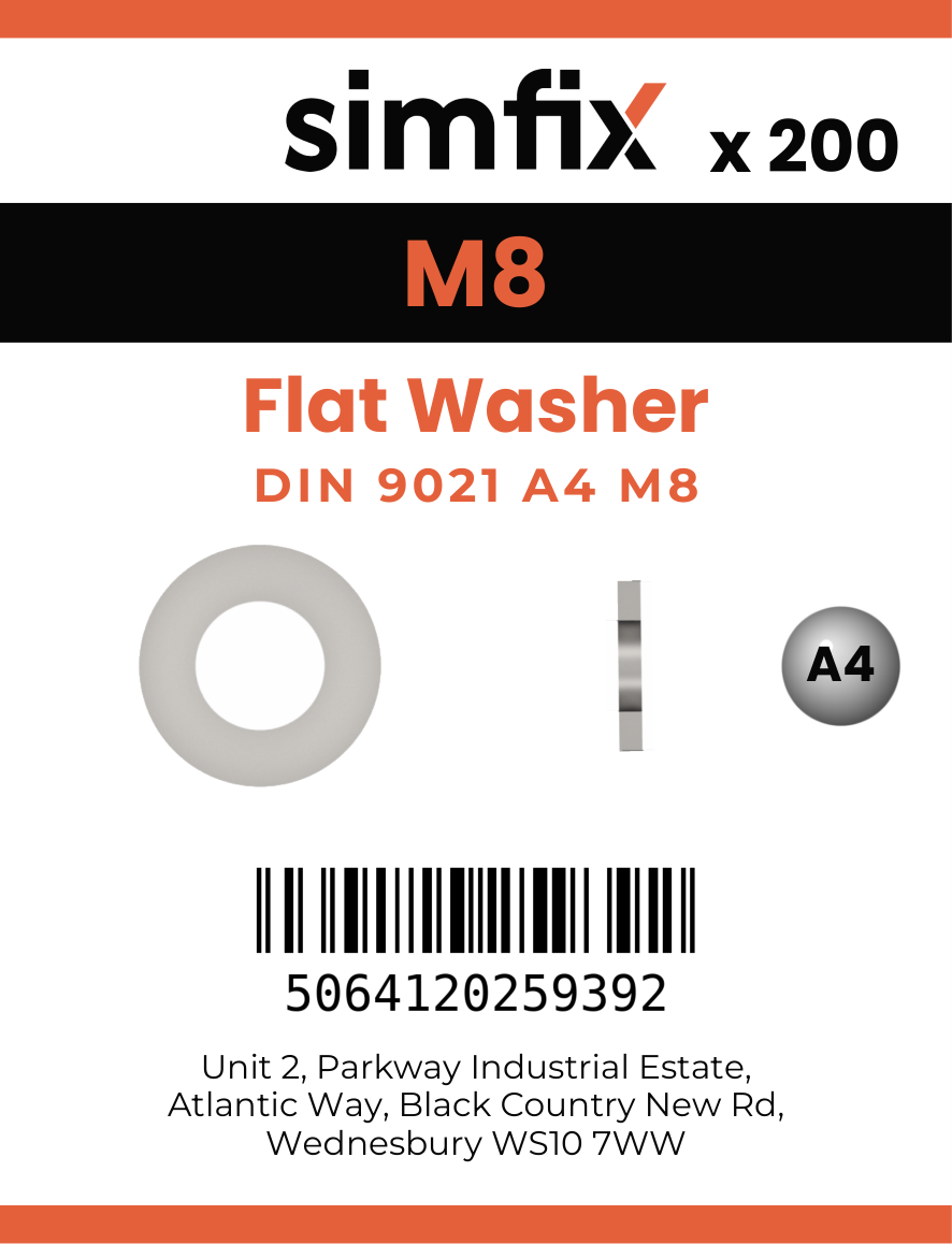 Simfix product label - 9021A4084-T