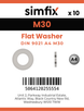 Simfix product label - 9021A4330-T