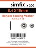Simfix product label - 9055A208416-T
