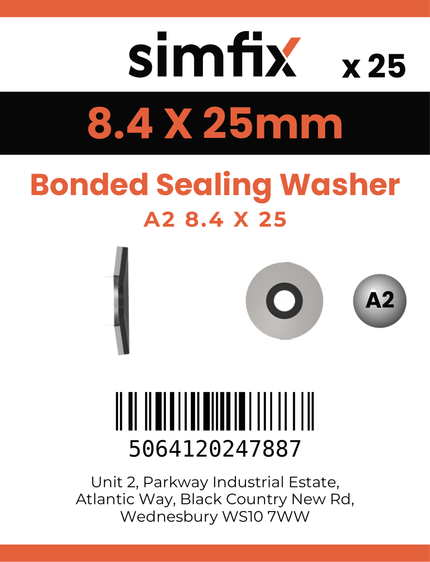 Simfix product label - 9055A208425-D