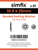 Simfix product label - 9055A210525-D
