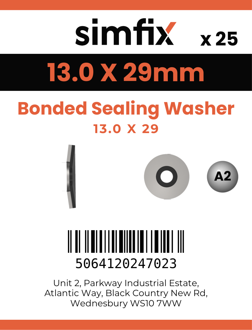 Simfix product label - 9055A213029-D