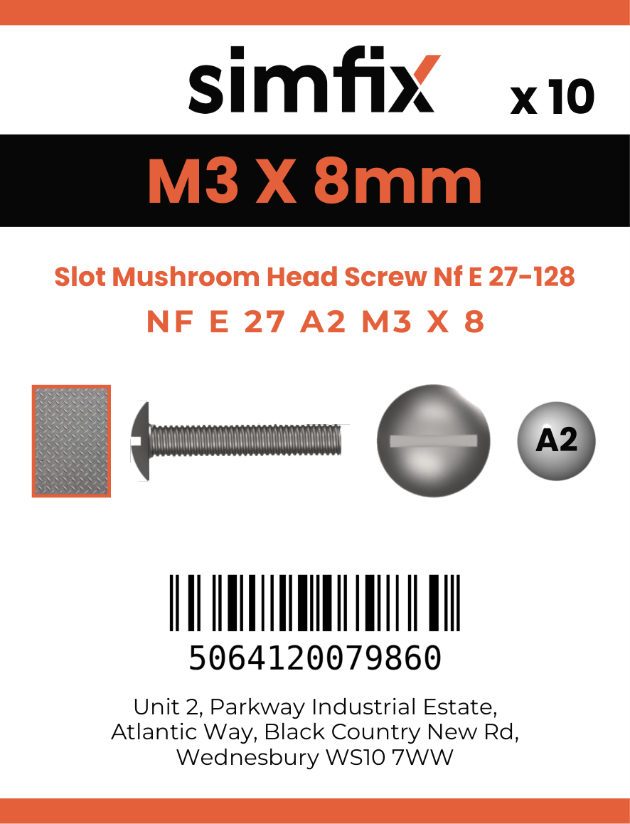 Simfix product label - 9056A203008-D