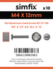 Simfix product label - 9056A204012-D