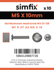 Simfix product label - 9056A205010-D