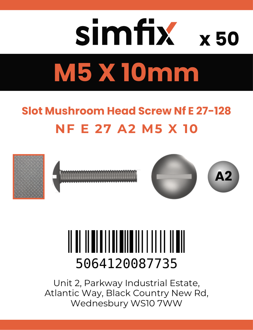 Simfix product label - 9056A205010-T