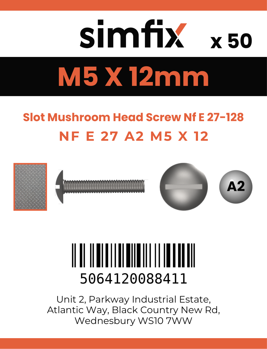 Simfix product label - 9056A205012-T