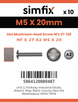 Simfix product label - 9056A205020-D