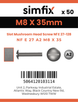 Simfix product label - 9056A208035-T