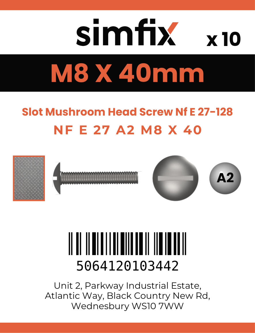 Simfix product label - 9056A208040-D