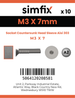 Simfix product label - 9062A103007-D