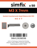 Simfix product label - 9062A103007-T