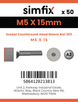Simfix product label - 9062A105015-T