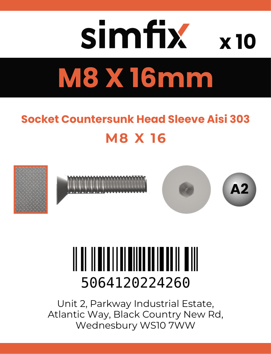 Simfix product label - 9062A108016-D