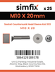 Simfix product label - 9062A110020-T