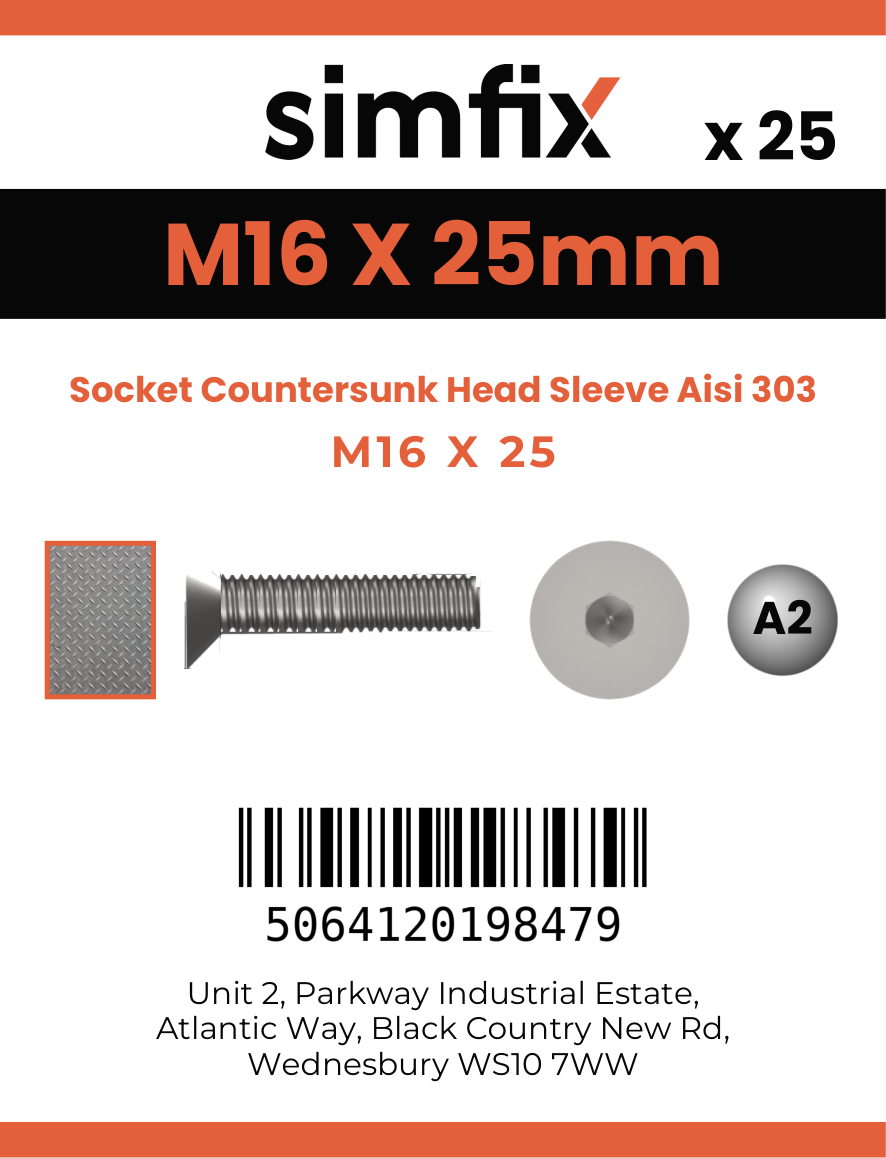 Simfix product label - 9062A116025-T